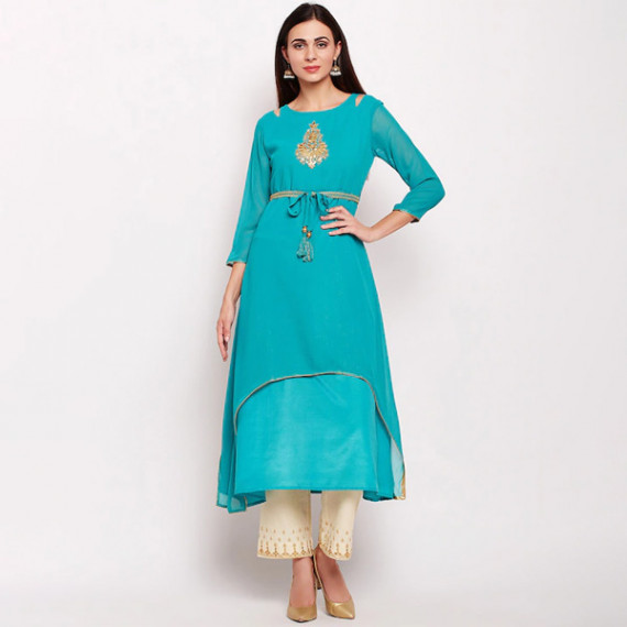 https://www.wavique.com/products/women-teal-embroidered-kurta