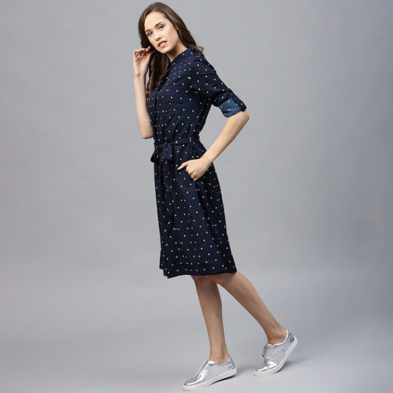https://www.wavique.com/products/navy-blue-polka-dots-printed-shirt-dress