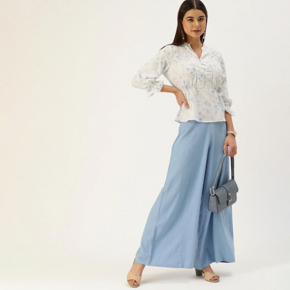https://www.wavique.com/products/white-blue-tropical-print-mandarin-collar-peplum-top