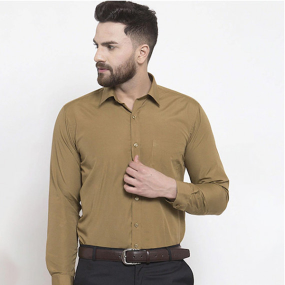 https://www.wavique.com/products/men-khaki-slim-fit-solid-formal-shirt