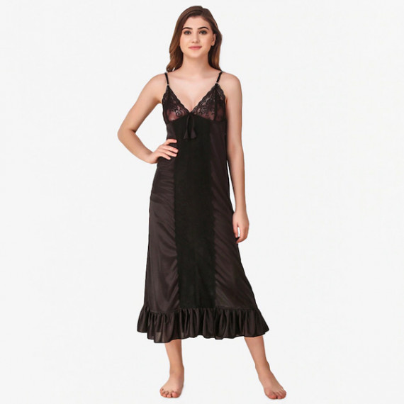https://www.wavique.com/products/black-maxi-satin-solid-nightwear-set