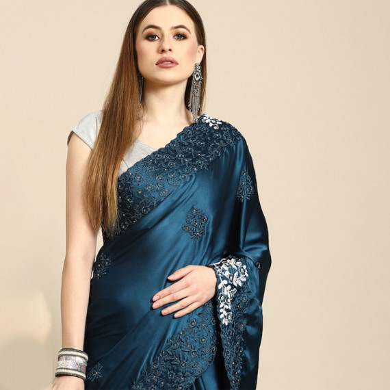 https://www.wavique.com/products/blue-floral-embroidered-satin-saree